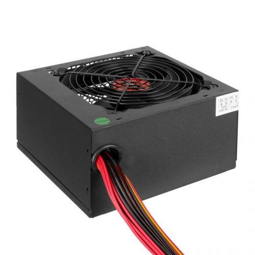Блок питания ExeGate EX260640RUS-PC 450W 450PPE, ATX, PC, black, APFC, 12cm, 24p+(4+4)p, PCI-E, 3xIDE, 5xSATA, FDD + кабель 220V