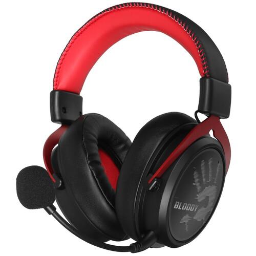 Беспроводные/проводные наушники A4Tech Bloody MR590 Sports красный