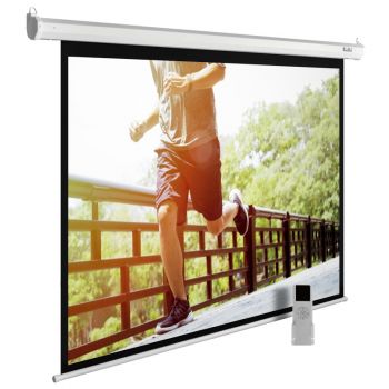 Экран Cactus 175x280см SIlverMotoExpert CS-PSSME-280X175-WT 16:10 настенно-потолочный рулонный белый (мотор привод)