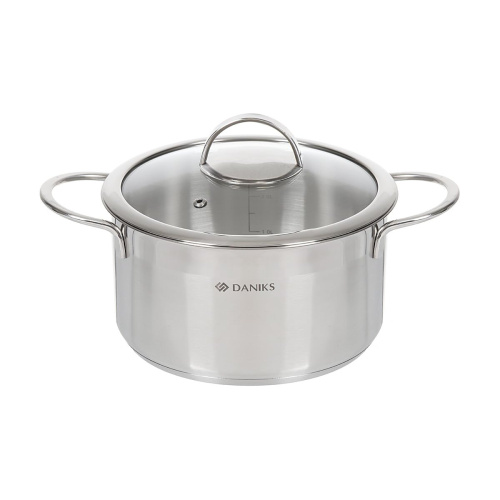 Кастрюля с крышкой Daniks GS-01319-20CA Бонн 3.4