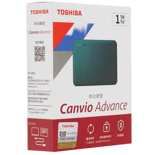 1 ТБ Внешний HDD Toshiba Canvio Advance [HDTCA10YG3AA]