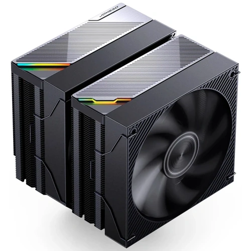 Кулер JONSBO CA90 Black LGA1851/1700/1200/115X/AM5/AM4 ( TDP 270W, PWM, 130mm Black Fan + 120mm Black Fan, 6 тепловых трубок, медная база, 4-p