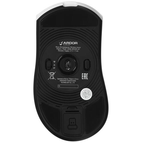 Мышь беспроводная/проводная ARDOR GAMING Harpy [ARDW-HRY3395-WT] белый