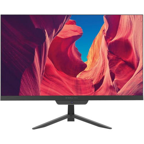 Моноблок Digma Pro Base DM23P3-8DXW02 23.8" Full HD i3 12100 (3.3) 8Gb SSD512Gb UHDG 730 CR Win11Pro GbitEth WiFi BT 90W клавиатура мышь Cam черный
