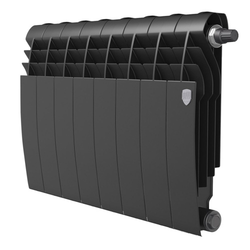 Биметаллический радиатор отопления Royal Thermo BiLiner 350 Noir Sable VR80 8 секций