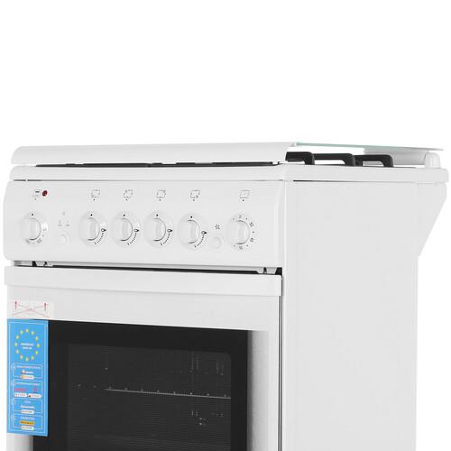 Комбинированная плита De Luxe 5040.20ГЭ (КР) ЧР белый