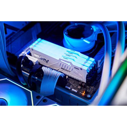 ОЗУ Kingston Fury Beast KF568C34BWEAK2-32 DDR5 - 2x 16ГБ 6800МГц, DIMM, White, Ret