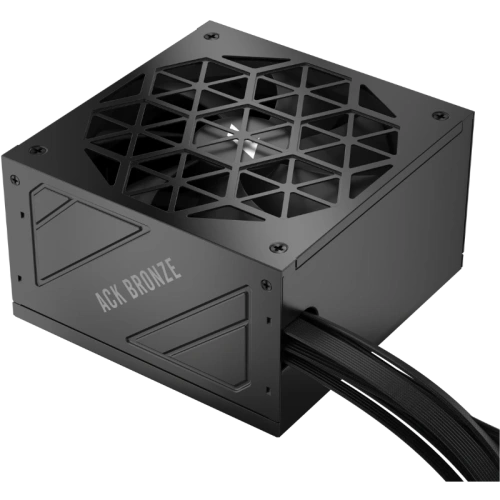 Блок питания 1STPLAYER Ack Bronze 750W Black (HA-750AA2) / ATX 3.1, PCIe 5.1, APFC, 80 PLUS Bronze, Double Forward, 140mm fan, non-modular