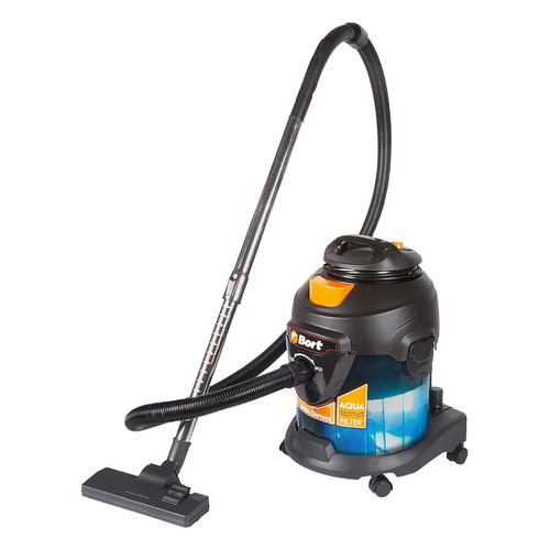 Строительный пылесос Bort BSS-1415-Aqua синий