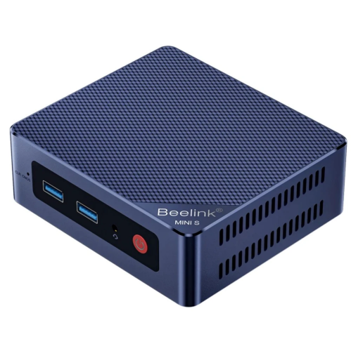 Мини ПК Beelink Mini S12 (BL/MINI S12/N95/8G/256G/Navy Blue) Intel Alder Lake N95, 4C/4T, Intel UHD 1.20 GHz(16EUs), 8GB DDR4 3200MHz RAM 256GB