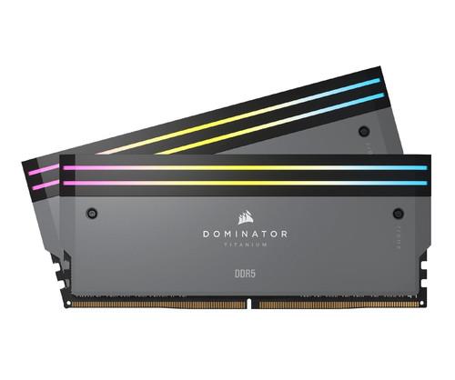 Оперативная память Corsair DOMINATOR TITANIUM RGB [CMP64GX5M2B6000Z30] 64 ГБ