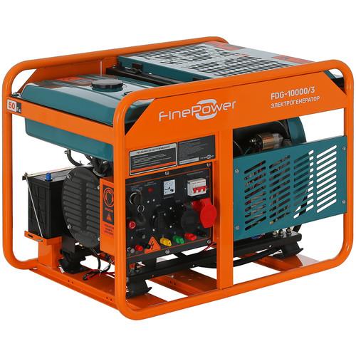 Электрогенератор дизельный FinePower FDG-10000/3