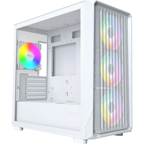 Корпус Montech X5M White / mATX / 3x120mm 1x140mm ARGB fans
