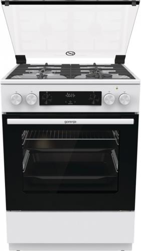 Комбинированная плита Gorenje GKS6C70WA белый