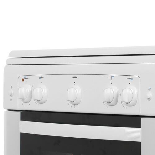 Комбинированная плита Gefest 6110-01 белый, 3газ+1электро/газдухов