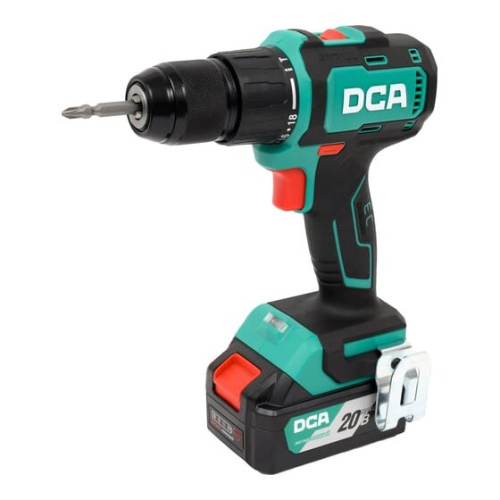 Дрель-шуруповерт DCA ударная ADJZ2055i (Type EM) 2 АКБ + ЗУ