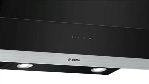 Вытяжка наклонная Bosch Serie 4 DWK065G60T черный/серебристый