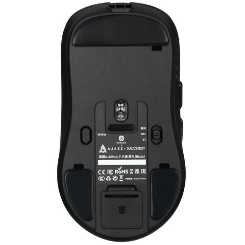 Мышь беспроводная/проводная AJAZZ AJ159 NLP [AJ159NLP-BLACK] черный