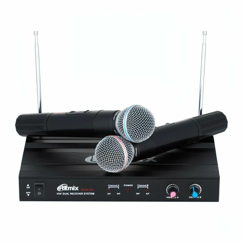 Микрофонная система RITMIX RWM-221 black