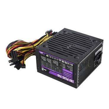Блок питания Aerocool 750W VX Plus 750W ATX, 20+4 pin, 120mm fan, 6xSATA