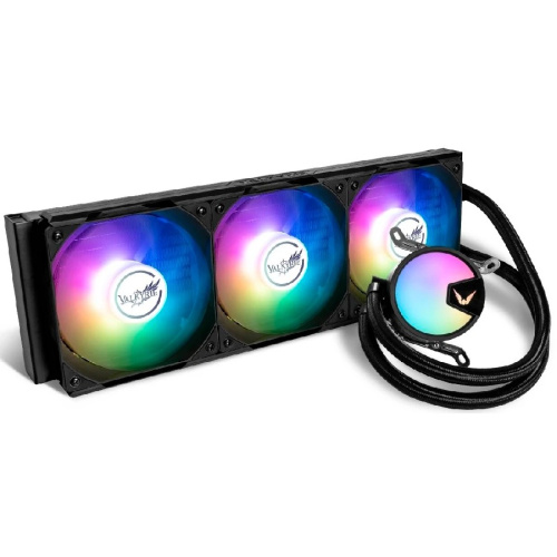 СВО Valkyrie A360 ARGB Black (HW A360) / 3x120mm ARGB fans, 800-1800RPM, 80CFM, 32.2dBA, 280W TDP