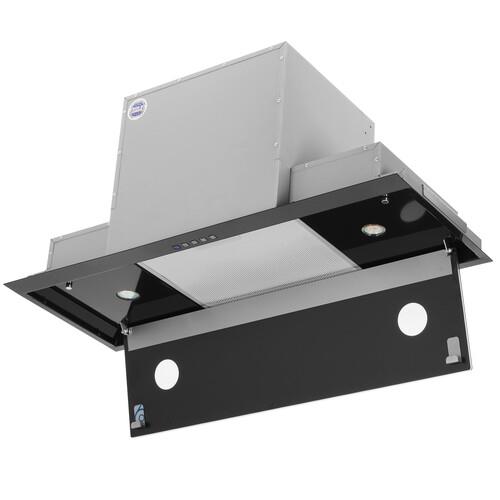 Вытяжка полновстраиваемая Akpo WK-10 Neva glass серебристый/черный