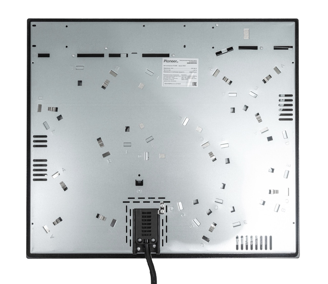 Электрическая варочная поверхность Pioneer EHB60404CS-BL Электрическая варочная поверхность Pioneer EHB60404CS-BL — Детали конструкции