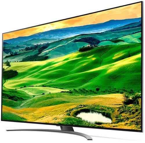 86" (218 см) LED-телевизор LG 86QNED816QA серый