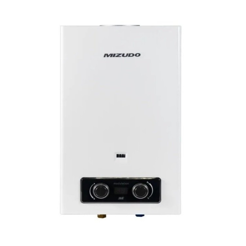 Газовый проточный водонагреватель Mizudo Perl Plus ВПГ 2-14 MM 28 кВт Oxygen free Euro MM