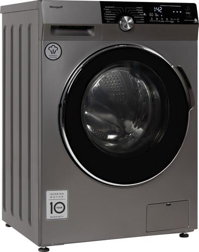 Стиральная машина Weissgauff WM 4947 DC Inverter Steam серебристый