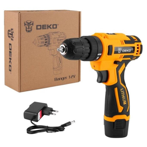 Дрель-шуруповерт Deko Banger 12V SET 1 (063-4129)
