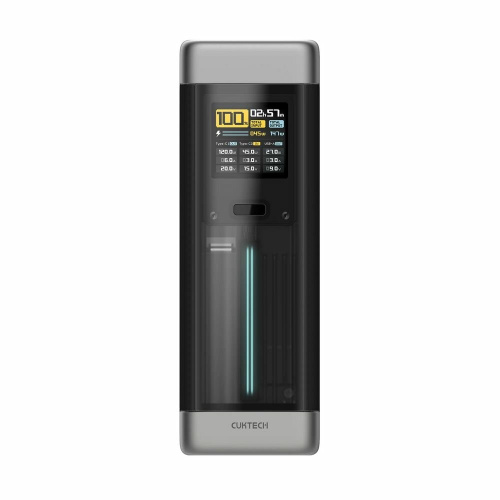 Power Bank Cuktech PB250 ZMI 25000мАч 210Вт Type-C Quick Charge 3.0 PD 6A серый