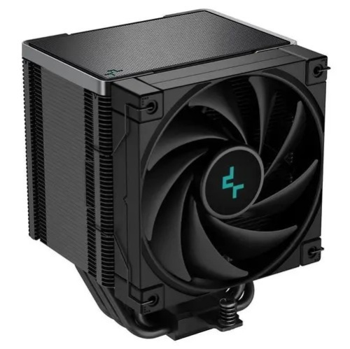 Кулер DEEPCOOL AK500 Zero Dark (R-AK500-BKNNMT-G-1) LGA20XX/1700/1200/115X/AM5/AM4 (TDP 240W, PWM, Fan 120mm, 5 тепл. Трубок, Copper Base, черный)