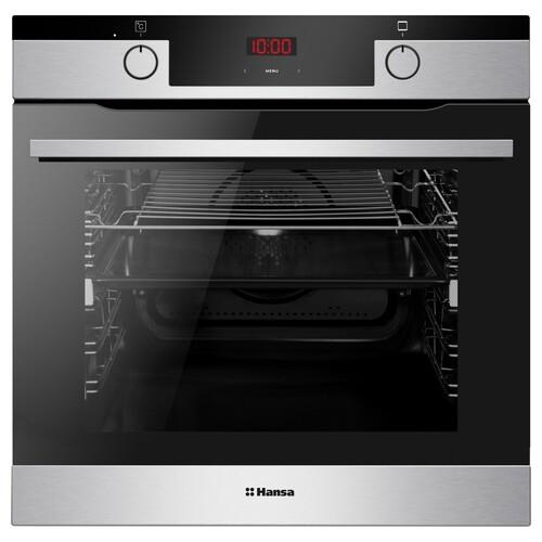 Электрический духовой шкаф Hansa BOEIS694077 серебристый