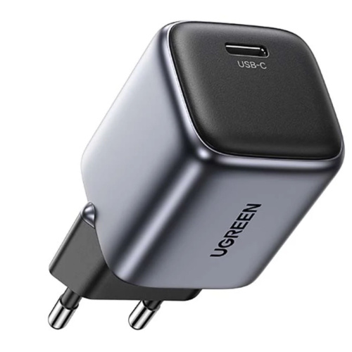 СЗУ Ugreen CD318 (90664) Nexode 20W USB-C PD GaN Fast Charger Space Gray