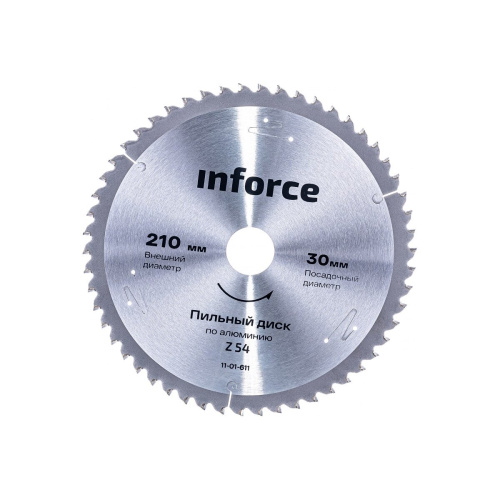 Пильный диск по алюминию Inforce 11-01-611 210х30х54