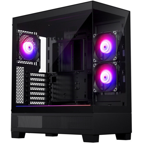 Корпус PHANTEKS 523 XT View, Black (PH-XT523V1_DBK01_RU) , 3x120mm ARGB Fan, Tempered Glass, Mid-Tower