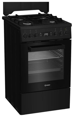 Комбинированная плита Indesit ISG5F2HB черный