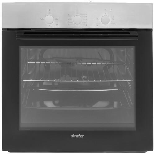 Электрический духовой шкаф Simfer B6EM14011 серебристый