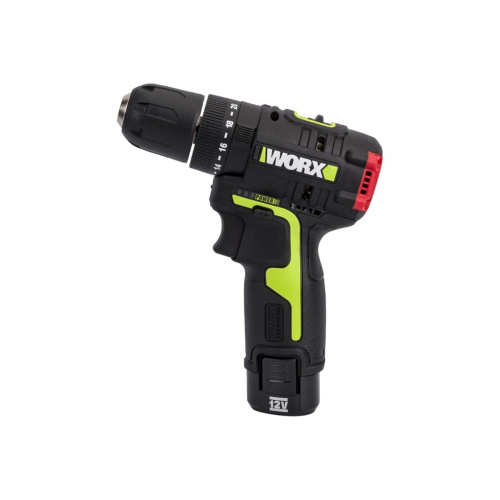 Дрель-шуруповерт WORX WU131X Professional 12В, 40Нм, 2Ач х2, ЗУ, сумка