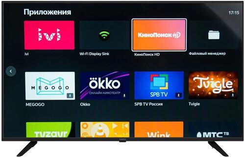 50" (126 см) LED-телевизор Harper 50U660TS черный
