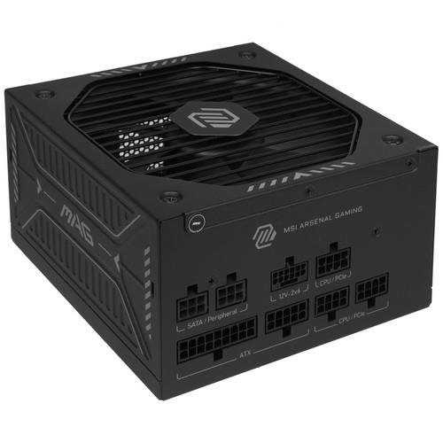 Блок питания MSI MAG A750GLS PCIE5 [306-7ZPHX11-HD8] черный