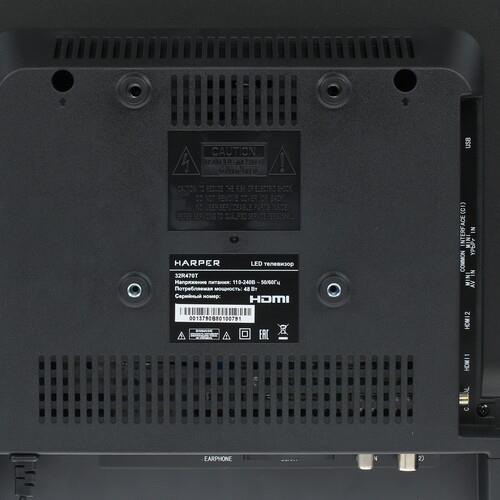 32" (81 см) LED-телевизор Harper 32R470T черный