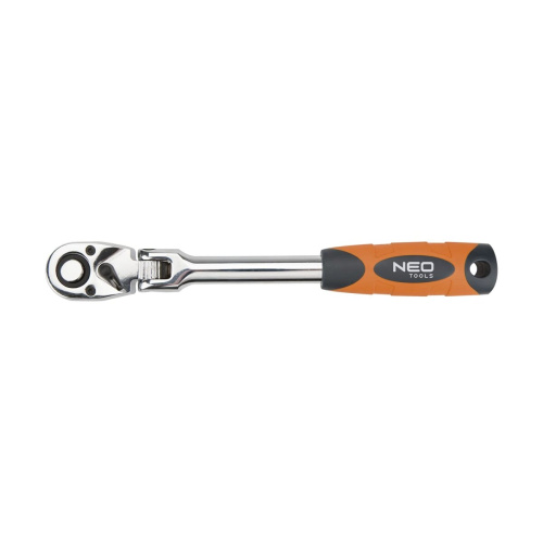 Ключ трещотка NEO Tools 08-519 1/2, 285 мм, корпус из стали CrV