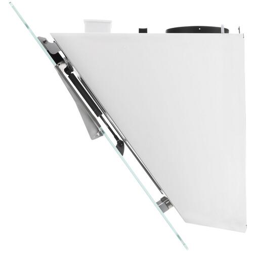 Вытяжка наклонная Hansa OKP6654IWSH белый/серебристый