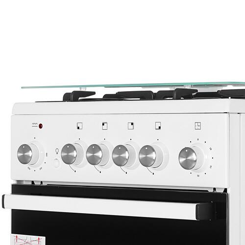 Комбинированная плита De Luxe 5040.41гэ (кр) ЧР белый