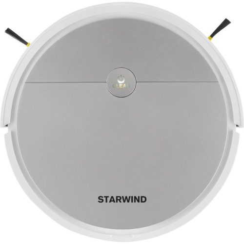 Робот-пылесос Starwind SRV4570 серебристый/белый Робот-пылесос Starwind SRV4570 серебристый/белый