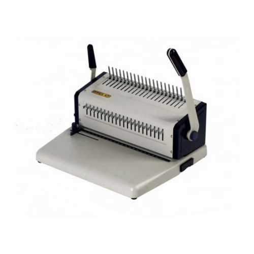 Переплетчик Office Kit B2125N A4/перф.23л.сшив/макс.500л./пластик.пруж.