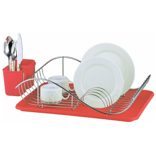 Сушилка для посуды ZEIDAN Z-1170 красная