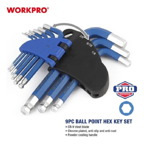 Набор инструментов Workpro WP222010 9 предметов